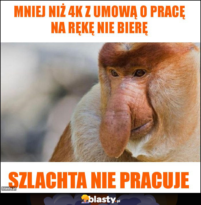 Mniej niż 4k z umową o pracę na rękę nie bierę