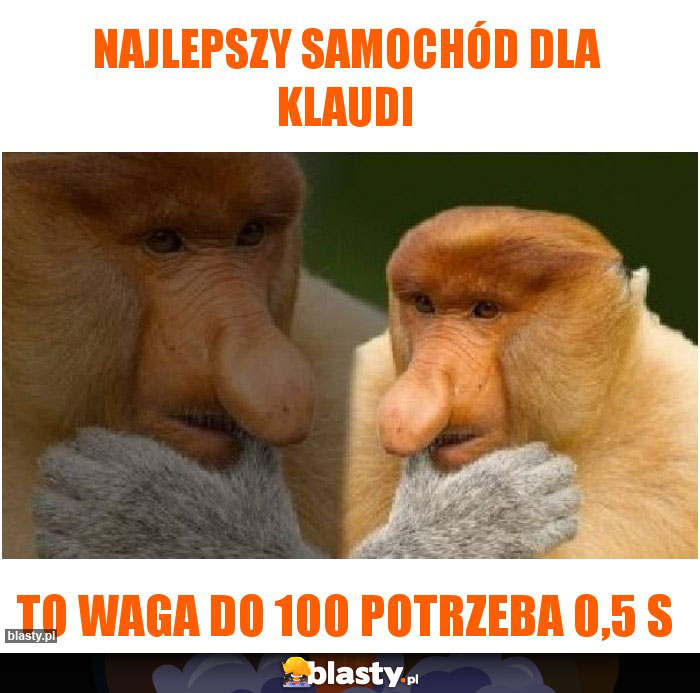 Najlepszy samochód dla klaudi