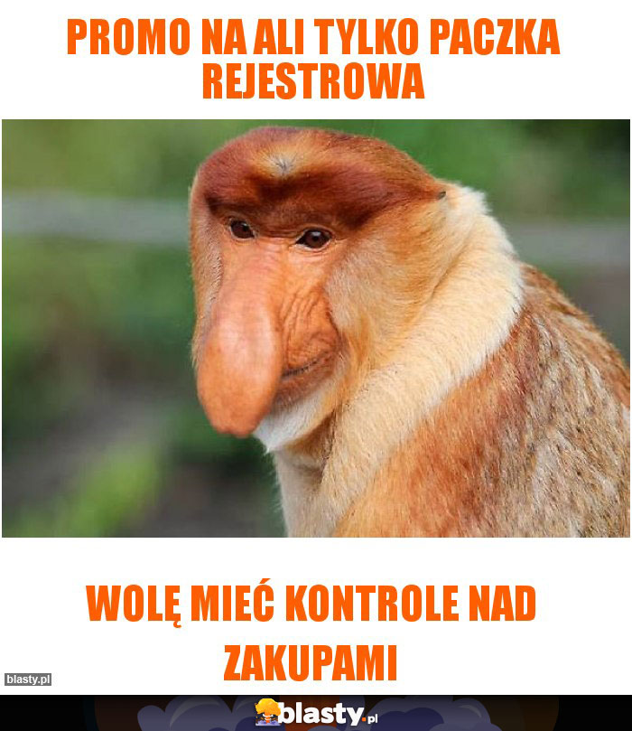 Promo na ali tylko paczka rejestrowa