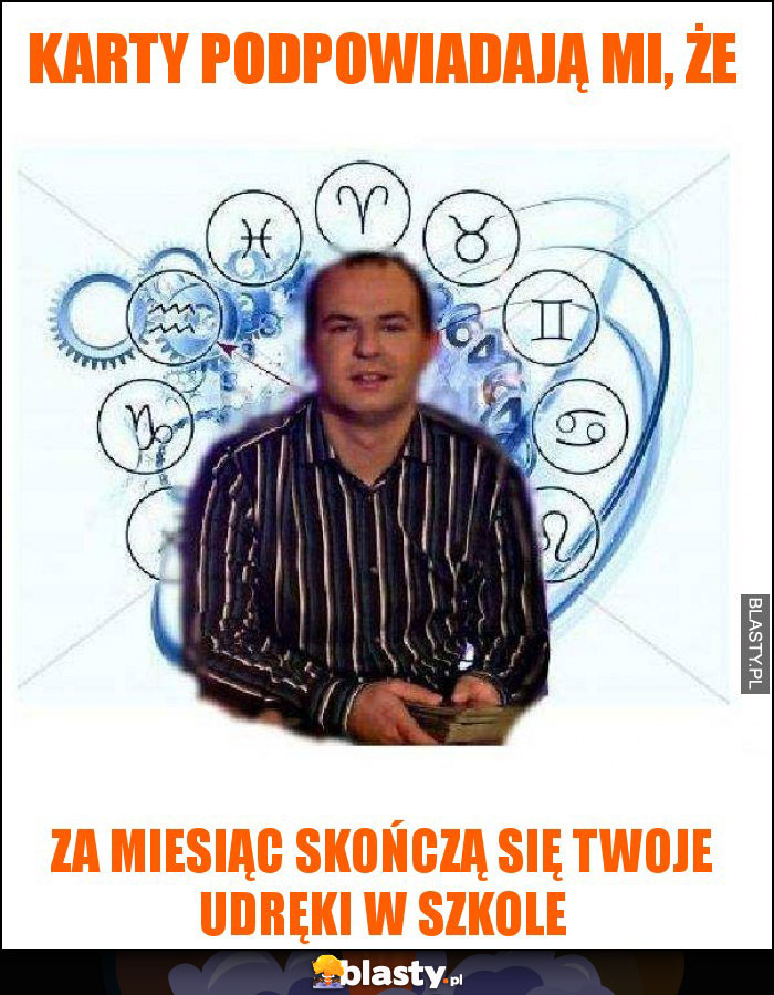 karty podpowiadają mi, że