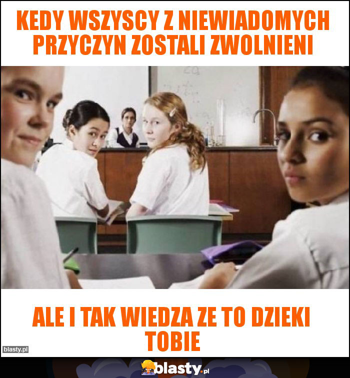 kedy wszyscy z niewiadomych przyczyn zostali zwolnieni