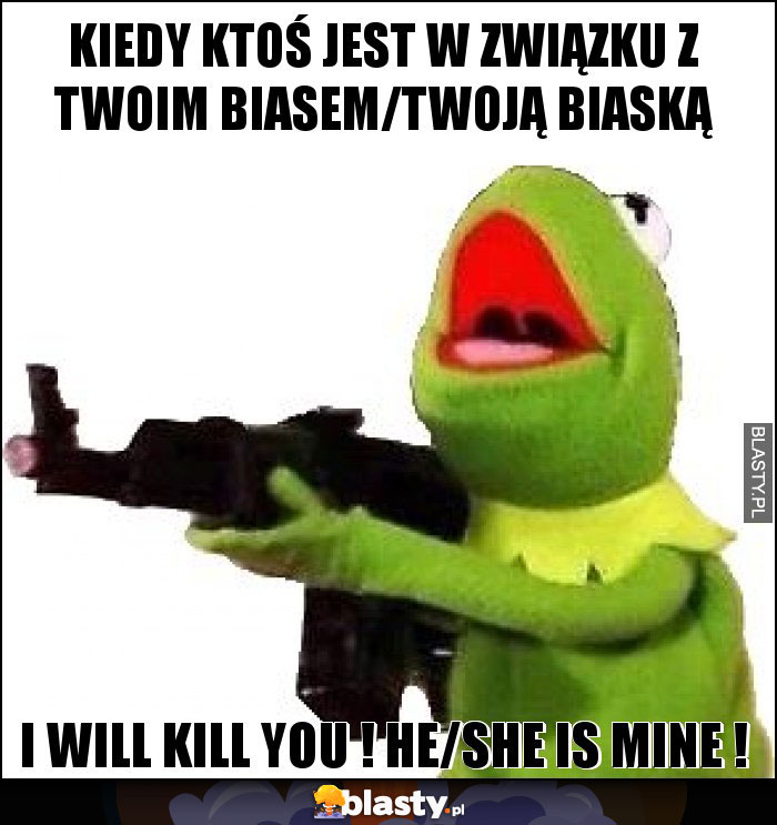 Kiedy ktoś jest w związku z twoim biasem/twoją biaską