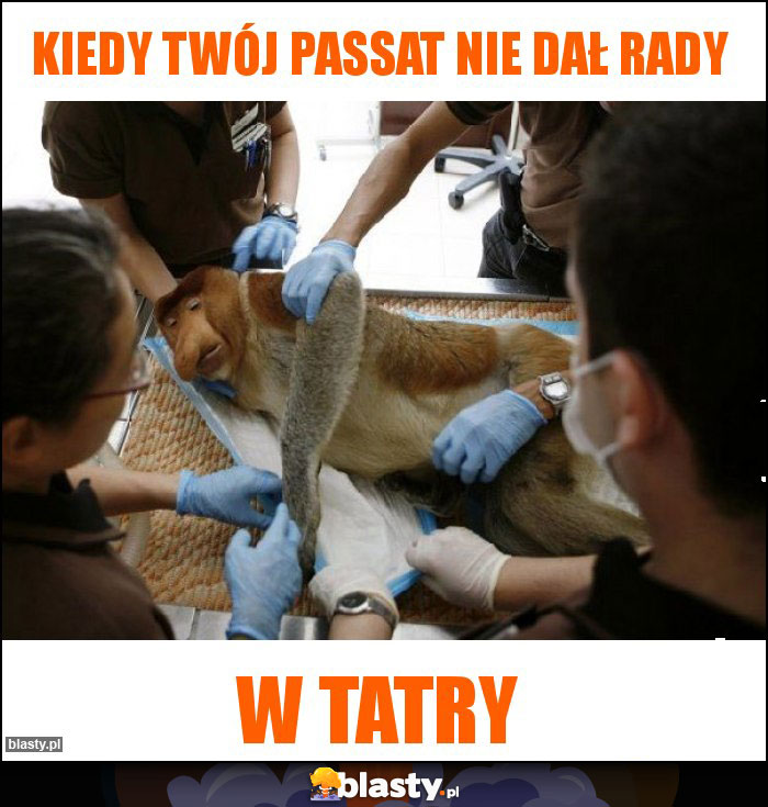 KIEDY TWÓJ PASSAT NIE DAŁ RADY