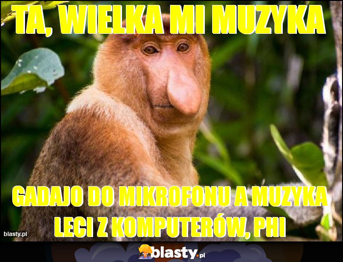 Ta, Wielka mi muzyka