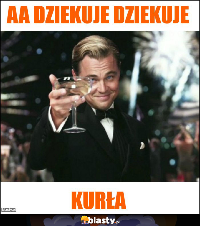 Aa dziekuje dziekuje