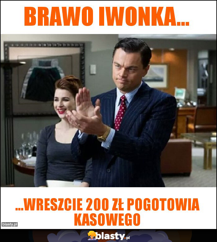 Brawo Iwonka...