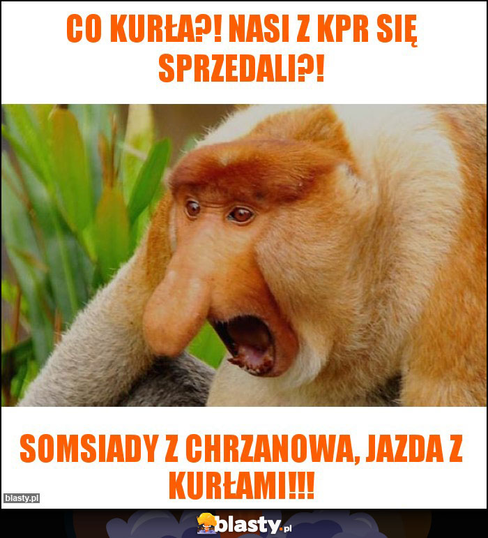 Co kurła?! Nasi z kpr się sprzedali?!