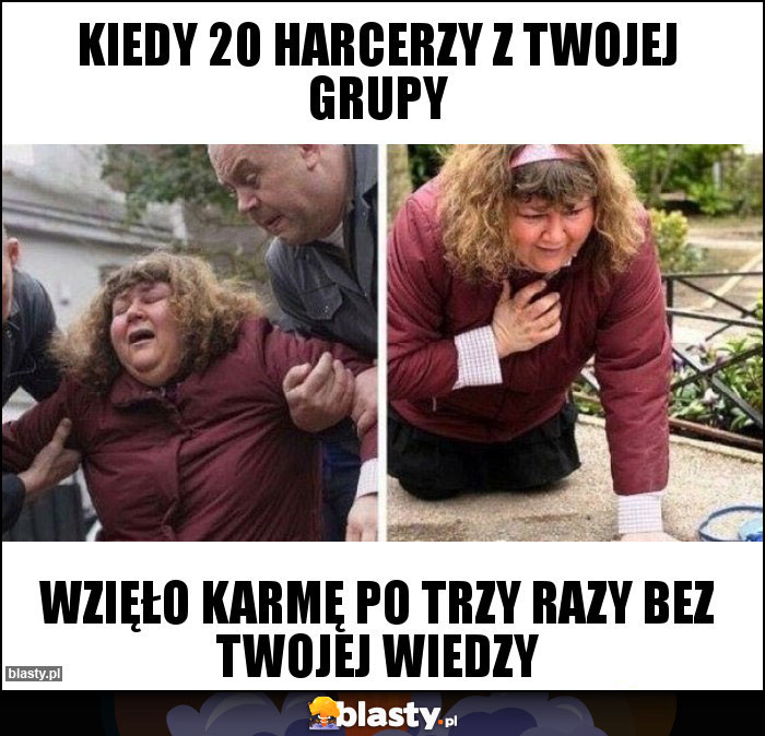 Kiedy 20 harcerzy z twojej grupy