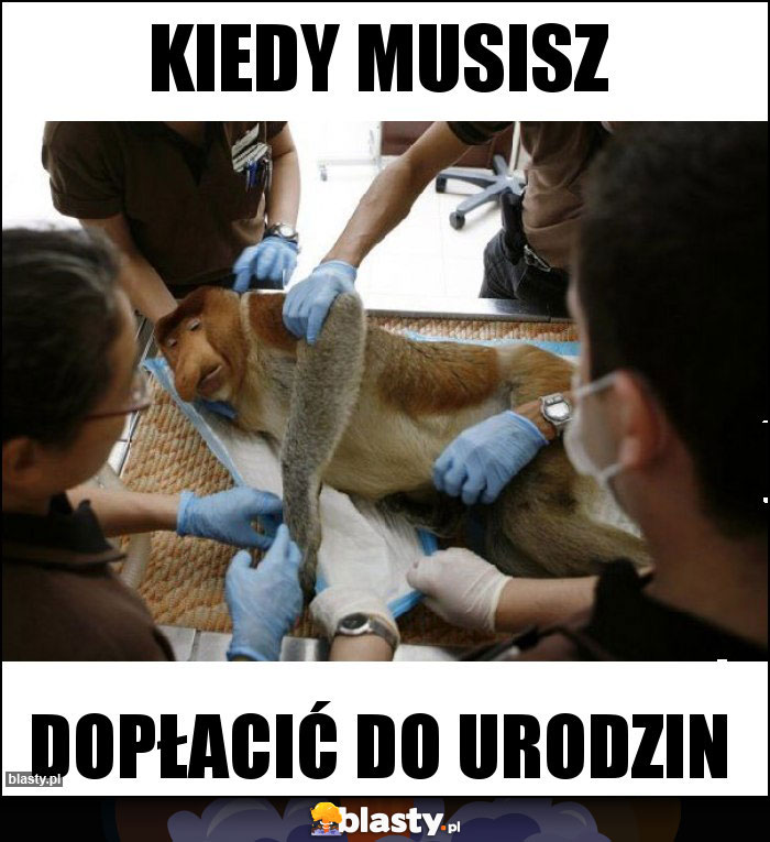 Kiedy musisz