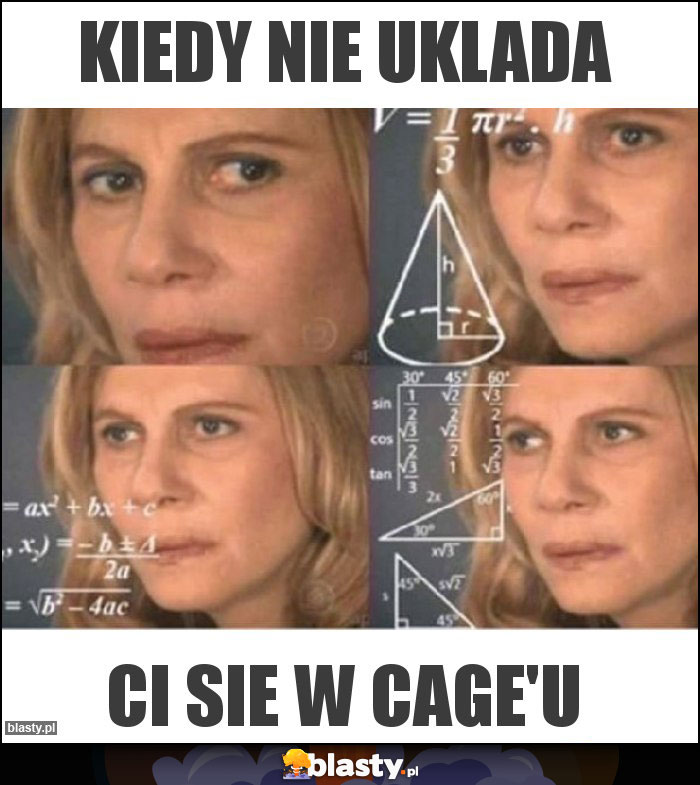 Kiedy nie uklada