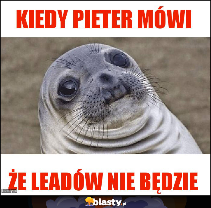 KIEDY PIETER MÓWI