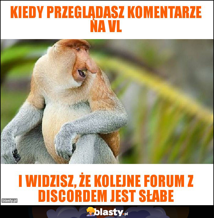 Kiedy przeglądasz komentarze na VL