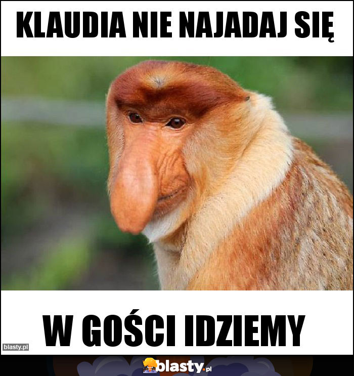 Klaudia nie najadaj się