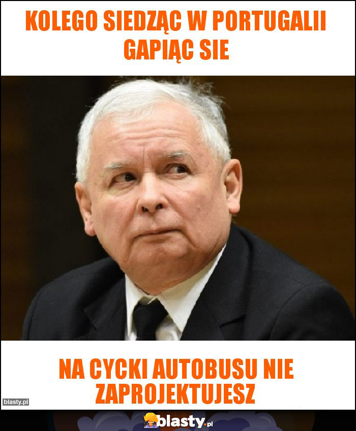 Kolego siedząc w portugalii gapiąc sie