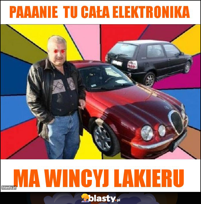 Paaanie  tu cała elektronika