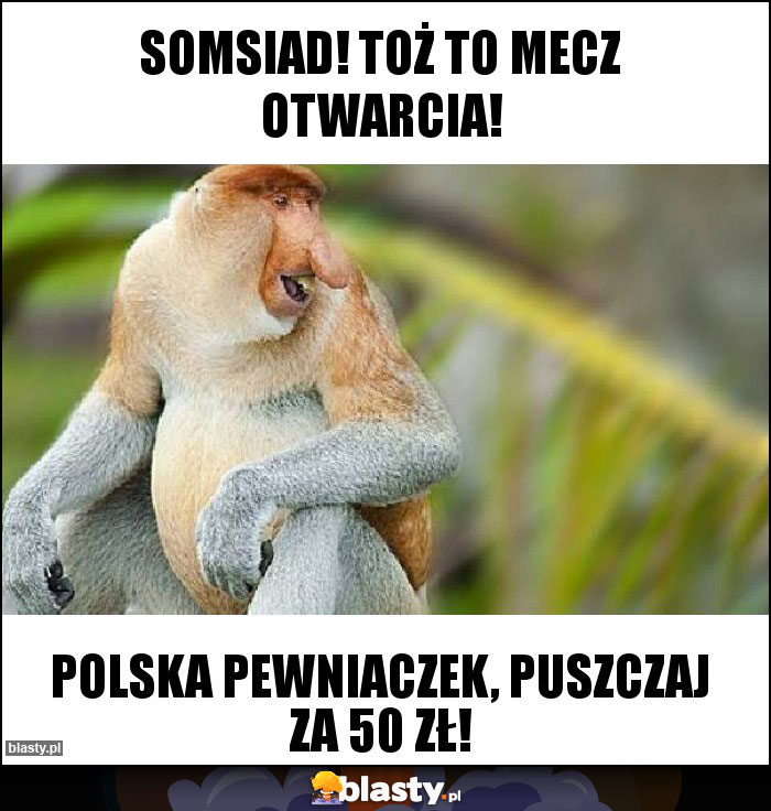 Somsiad! toż to mecz otwarcia!