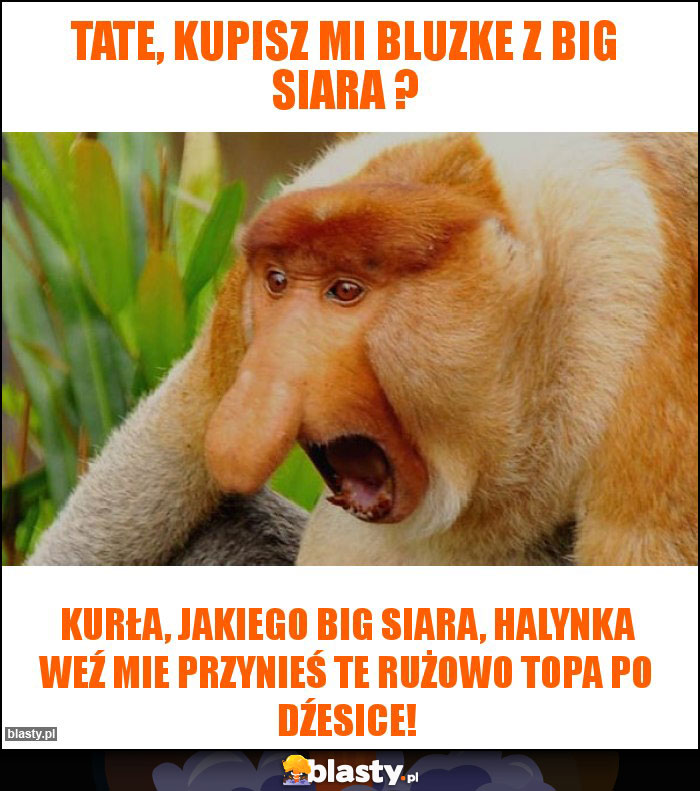 TATE, Kupisz mi bluzke z big siara ?