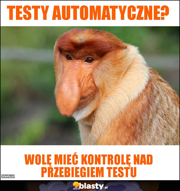 Testy automatyczne?