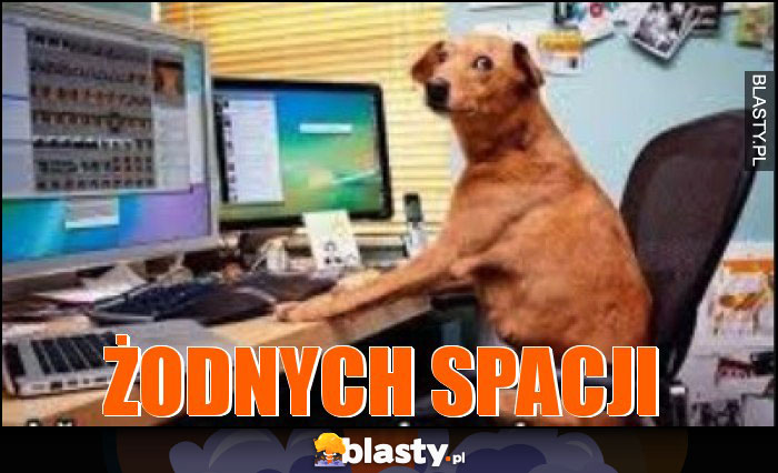 ŻODNYCH SPACJI