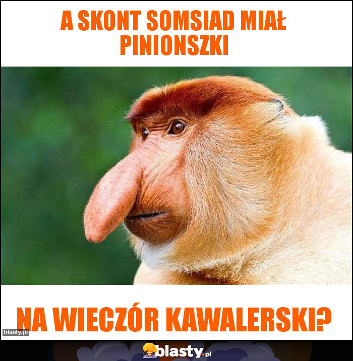 A SKONT SOMSIAD MIAŁ PINIONSZKI