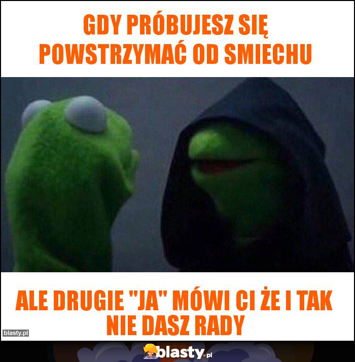 Gdy próbujesz się powstrzymać od smiechu