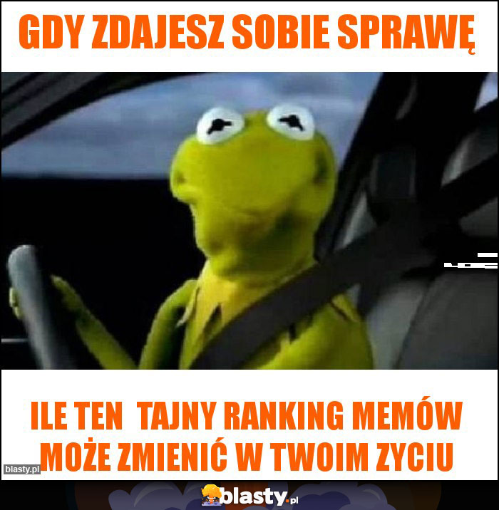 Gdy zdajesz sobie sprawę