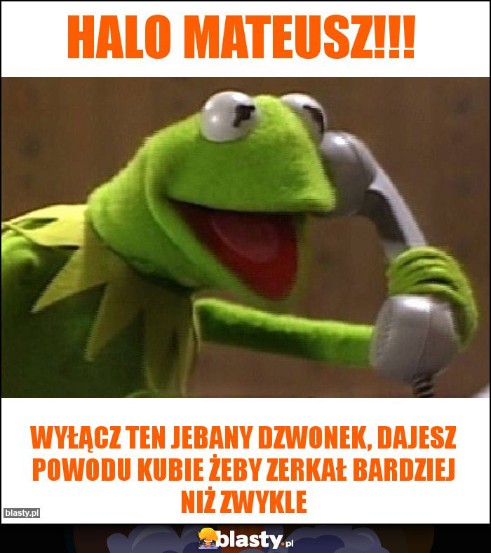 Halo Mateusz!!!