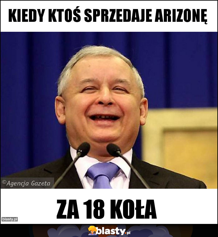 Kiedy ktoś sprzedaje Arizonę