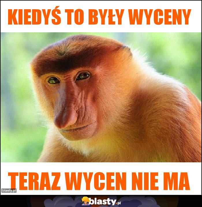 KIEDYŚ TO BYŁY WYCENY