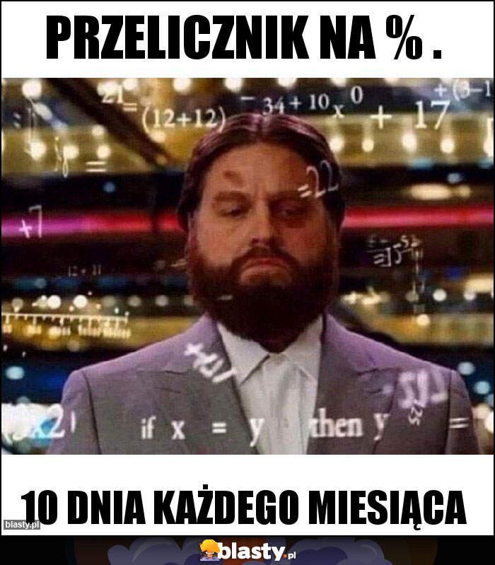 Przelicznik na % .