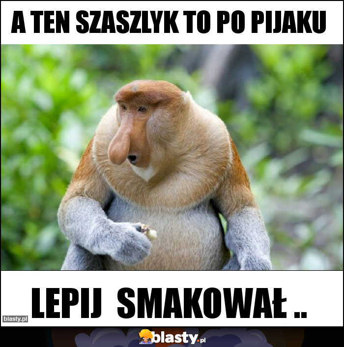 a ten szaszlyk to po pijaku