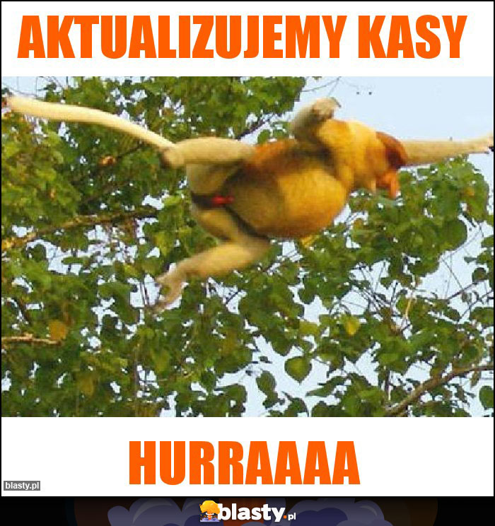 AKTUALIZUJEMY KASY