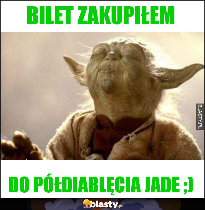 Bilet zakupiłem