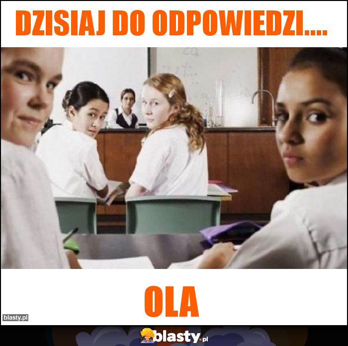 Dzisiaj do odpowiedzi....