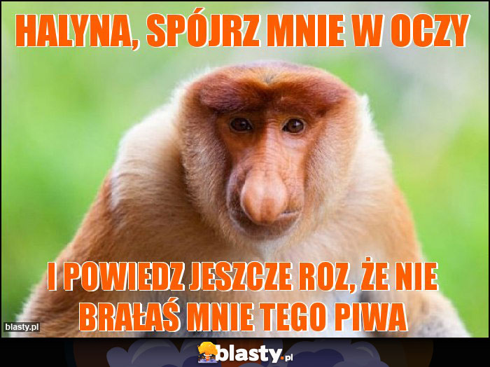 HALYNA, SPÓJRZ MNIE W OCZY