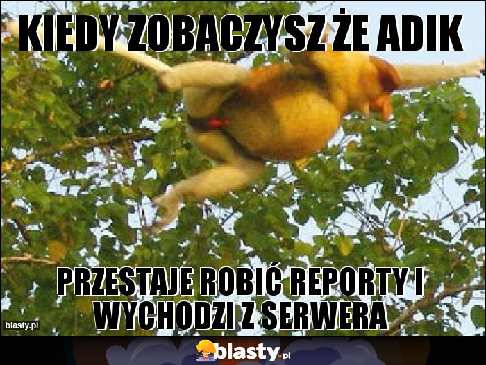 Kiedy zobaczysz że Adik