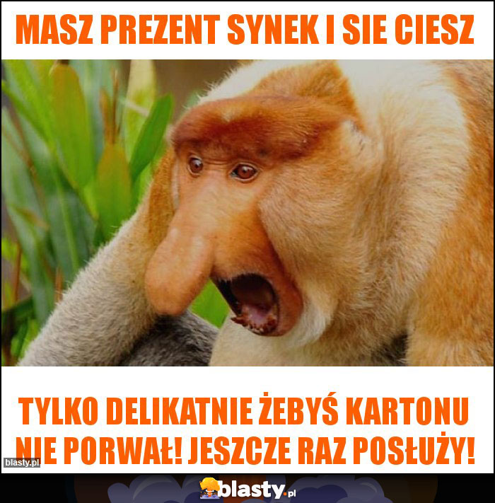 MASZ PREZEnt synek i sie ciesz