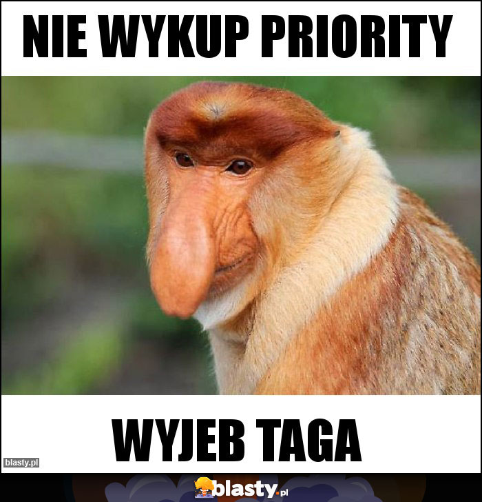 Nie wykup priority