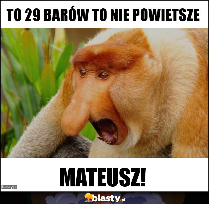 to 29 barów to nie powietsze