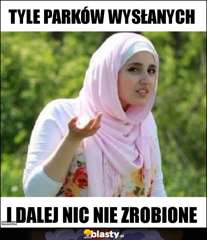 tyle parków wysłanych