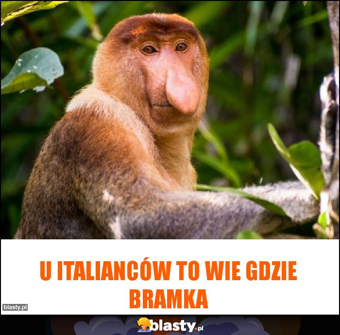 U italianców to wie gdzie bramka