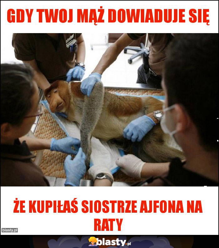 Gdy Twoj mąż dowiaduje się