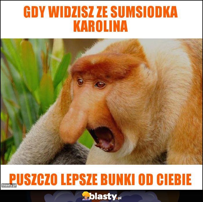 Gdy widzisz ze sumsiodka KAROLINA