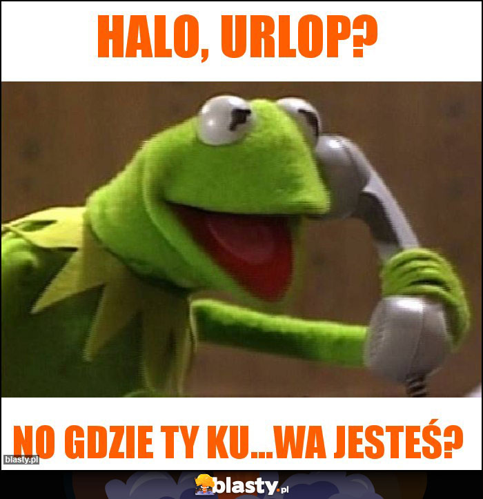 Halo, urlop?