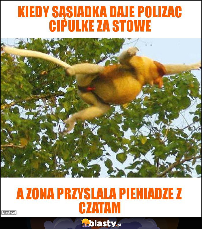 Kiedy sąsiadka daje polizac cipulke za stowe