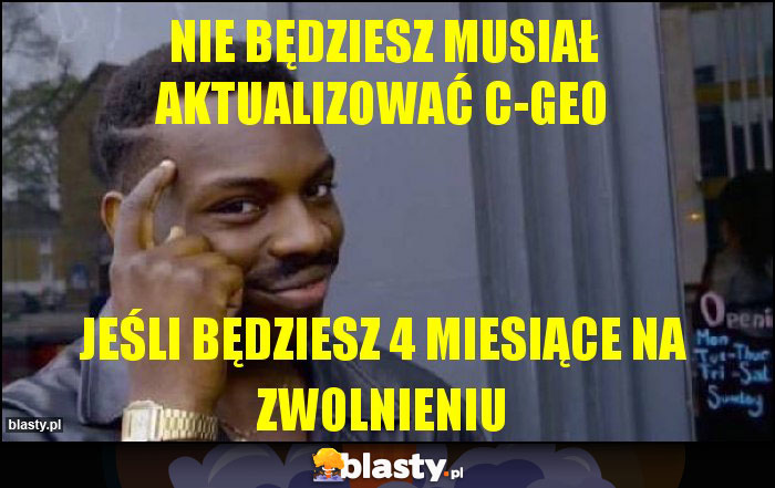 Nie będziesz musiał aktualizować C-Geo