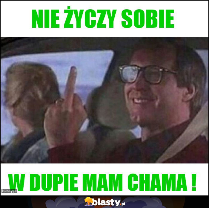 Nie życzy sobie