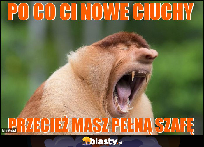 Po co ci nowe ciuchy