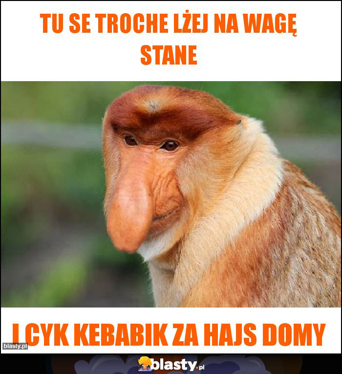 tu se troche lżej na wagę stane