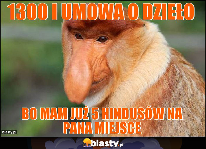 1300 i umowa o dzieło